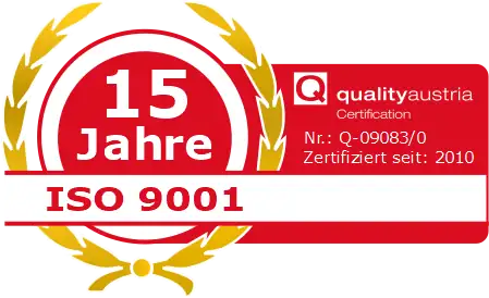 Dr. Kosak - 15 Jahre ISO 9001